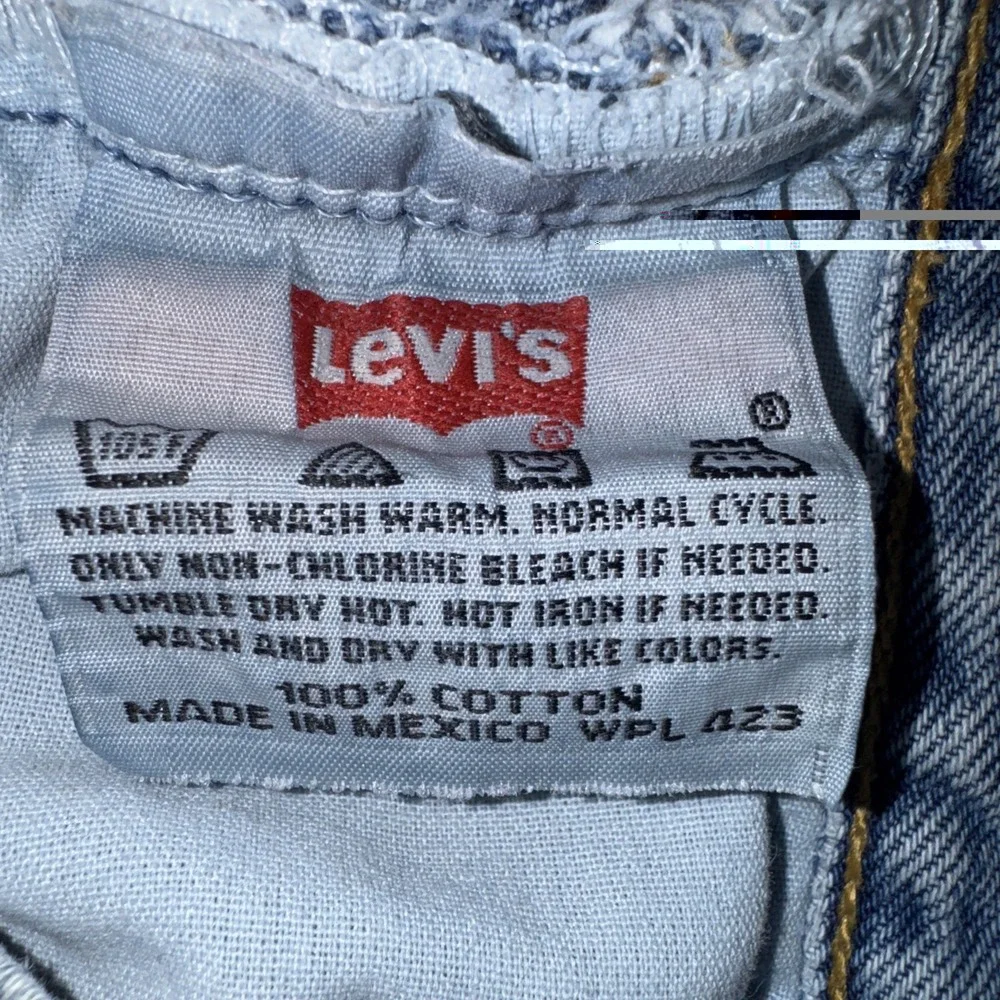 Vintage Y2K 2000 Levis 501 XX Denim Jeans Mens 38 x 30 Button Fly Made In Mexico